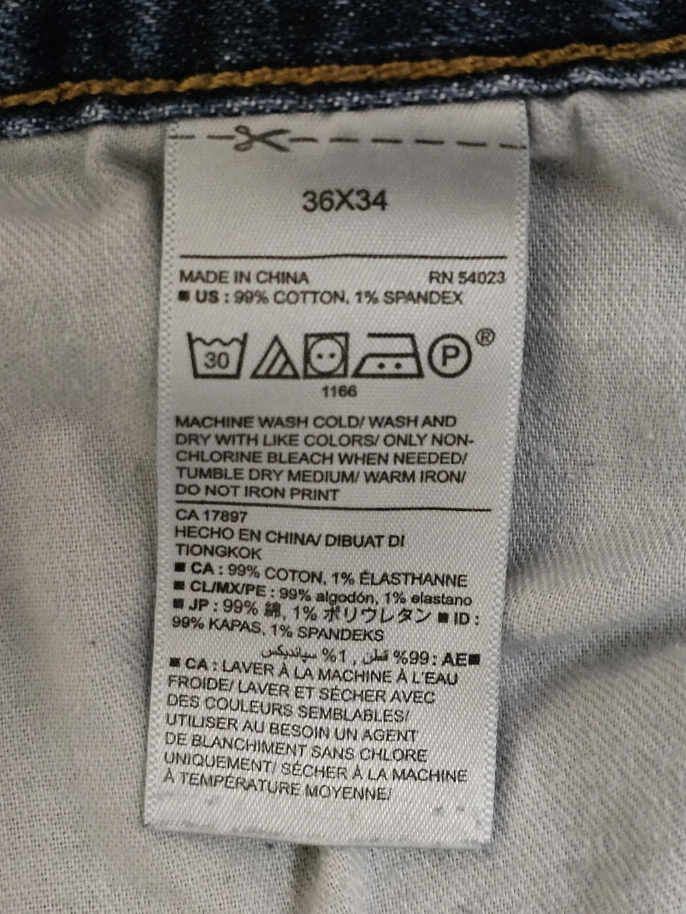 Old Navy Dark Blue Bootcut Jeans